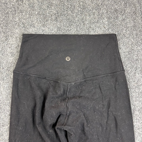 LULULEMON Women’s Black 25” Athletic Leggings High Waist size: 4 - Picture 2 of 8